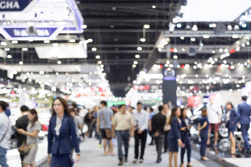 Exhibition delegates