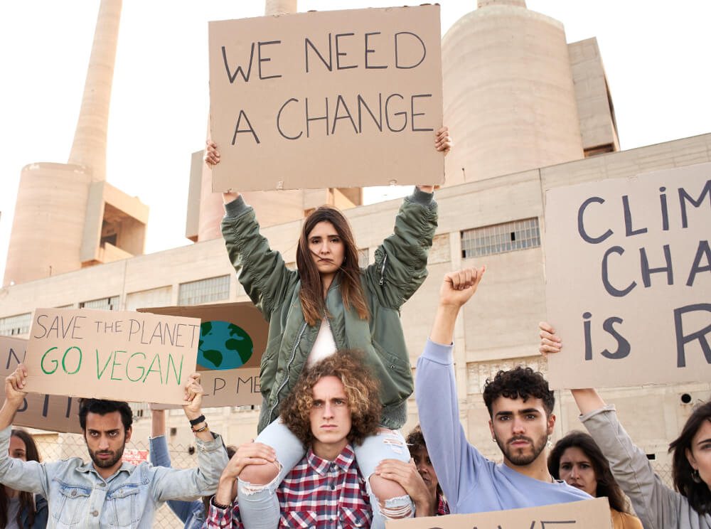 Veganuary - Vegan Protest