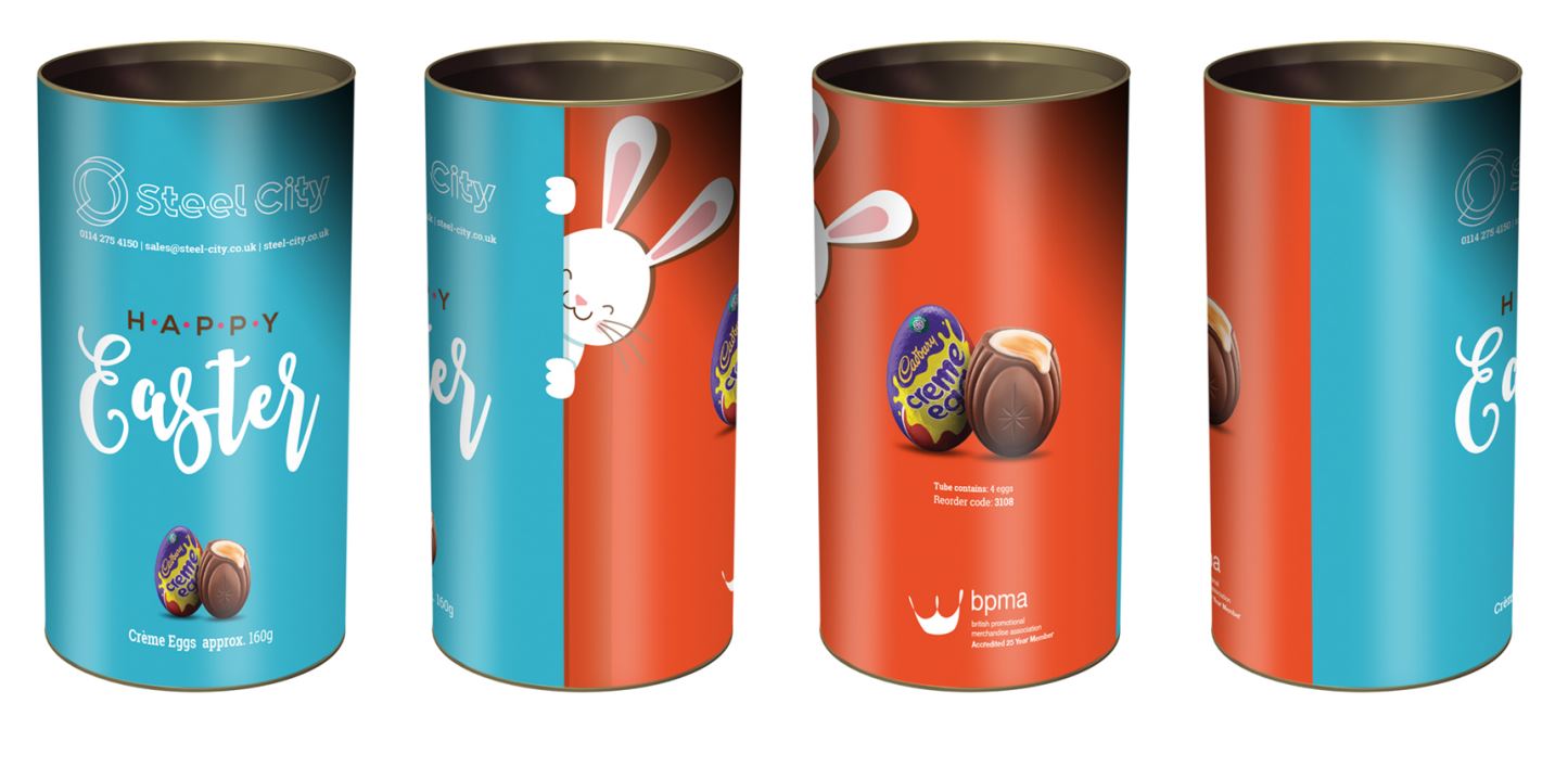 Branded Easter Egg Tubes