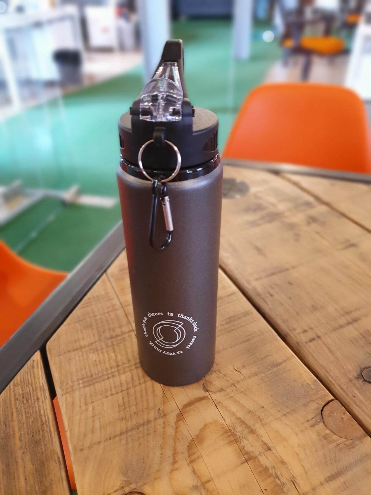 Steel City Personalised Cherub Bottle