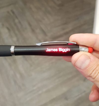 Light up Personalised Pen