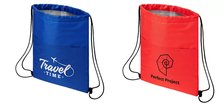 drawstring cooler bag