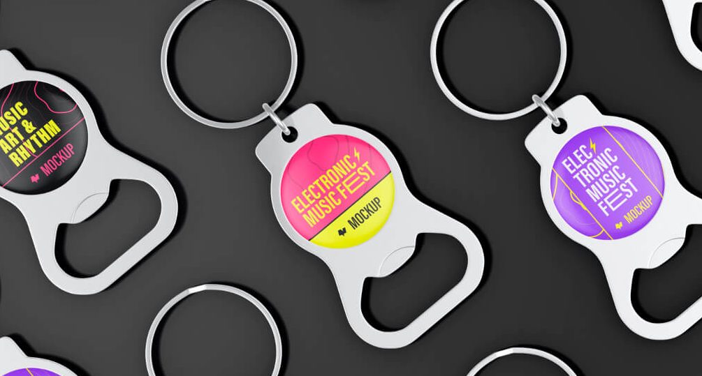 Festival Merchandise Keyrings