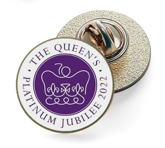 Jubilee Pin Badge