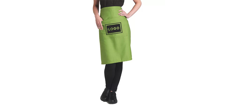 Dennys Multicoloured Pocket Waist Apron