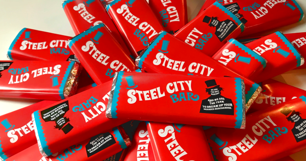 Steel City Branded Chocolate Bars