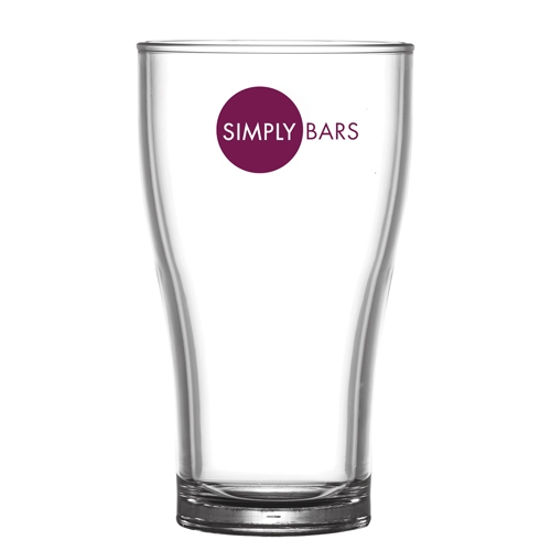 Reusable Conical Beer Pint Glass