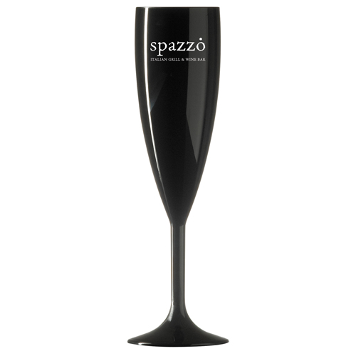 Reusable Plastic Champagne Flute 187ml