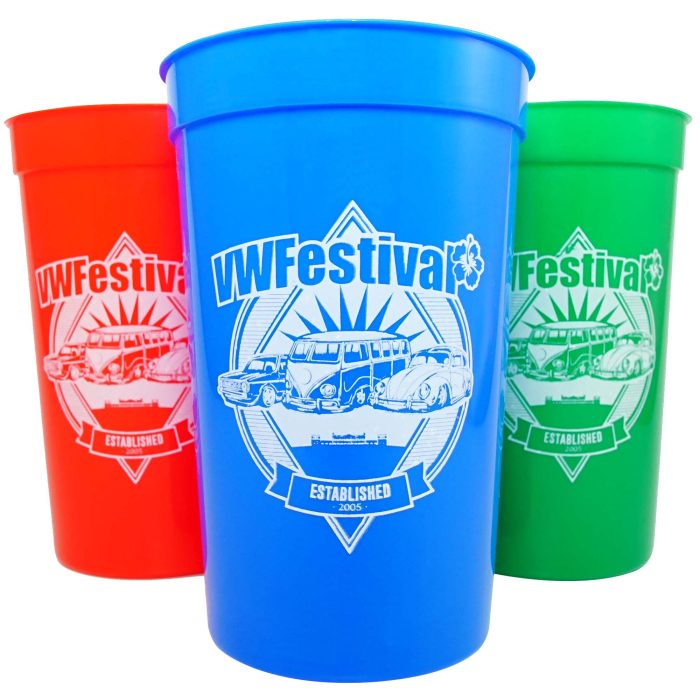 Plastic Stadium Pint Cup - Image 3