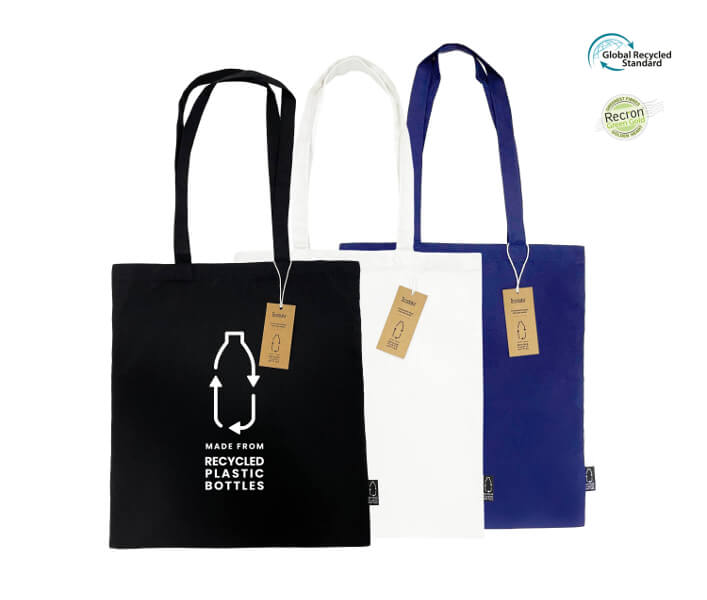 Ninga rPET Recron® GreenGold Tote Bags