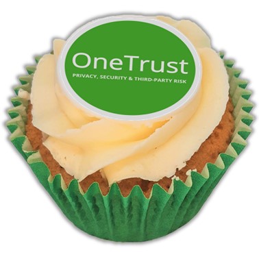 Vegan Friendly Branded Cupcake