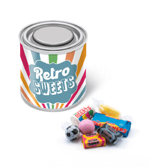 Small Branded Paint Tin Sweets