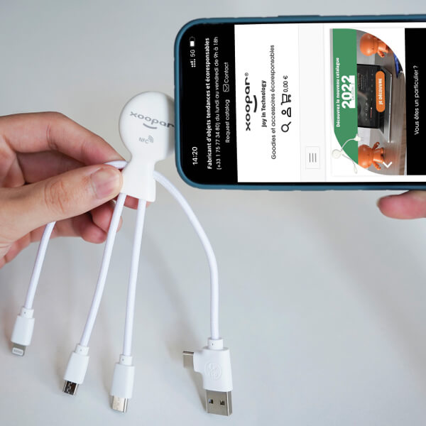 Mr Bio Smart Branded Charging Cable