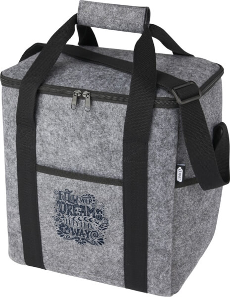 Recycled Branded Felt Cooler Bag