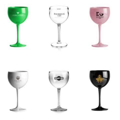 Plastic Gin Glasses