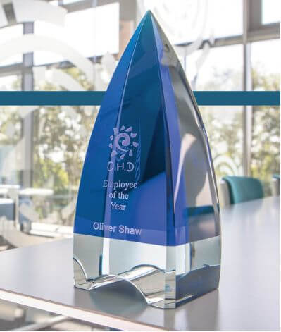 Branded Crystal Award