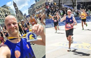 James Biggin Completes the 128th Boston Marathon!