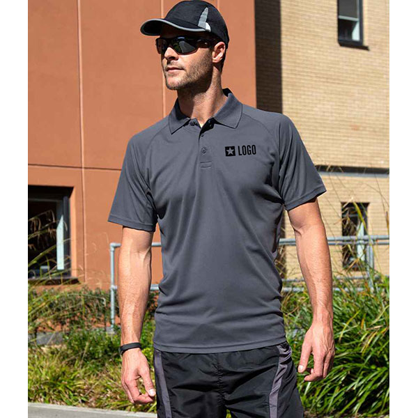 Spiro Impact Performance Aircool Polo Shirt