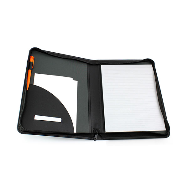 Como rPET Zipped Conference Folder A4  – Full Colour