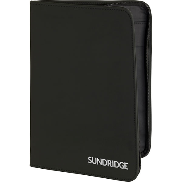 Sundridge Recycled A4 Zipped Folio – Full Colour