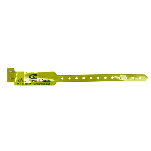 PVC Security Wristband – 1 Colour