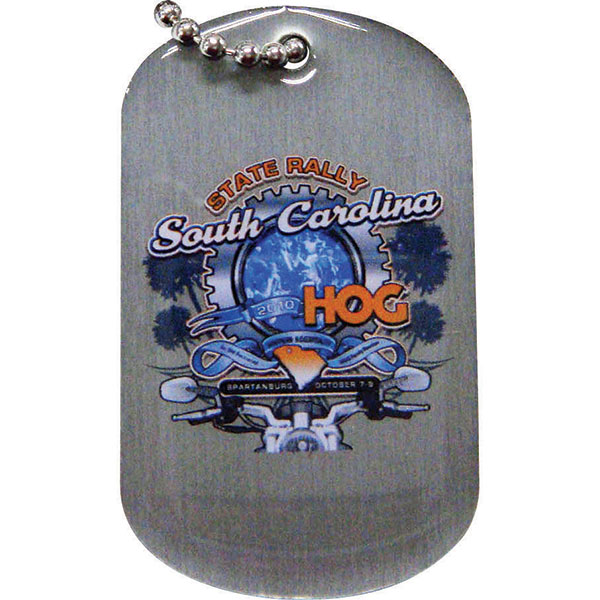 Printed Metal Dog Tag – Full Colour