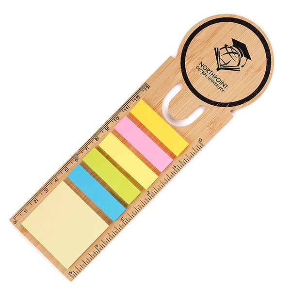 Bamboo Bookmark Ruler – Spot Colour