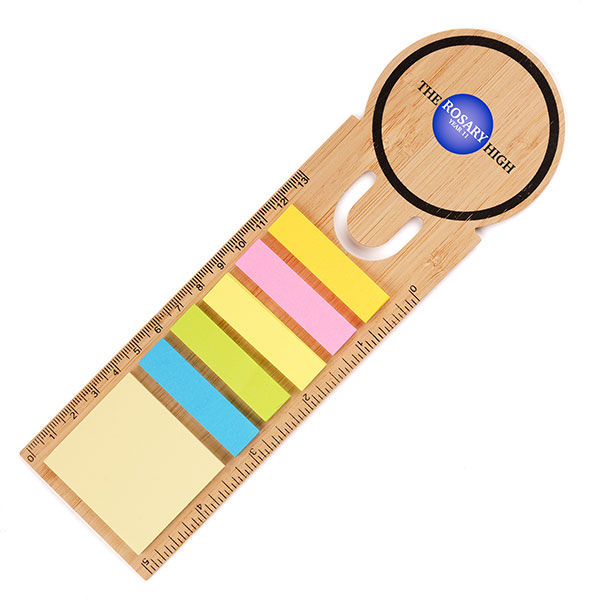 Bamboo Bookmark Ruler – Full Colour