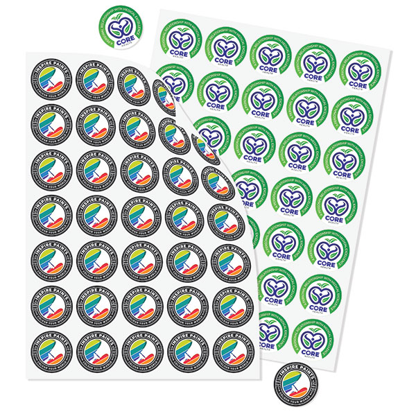 Round Paper Stickers – 50mm