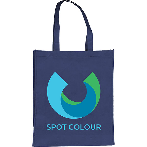 Non Woven Cotton Shopper – Spot Colour