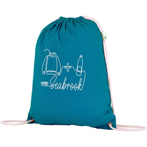 Seabrook 5oz Recycled Cotton Drawstring Bag – 1 Colour