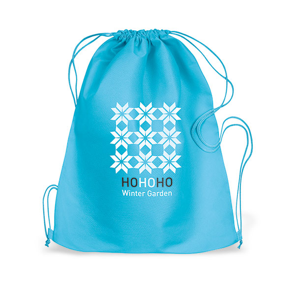 Non-Woven Coloured Drawstring Bag – Spot Colour