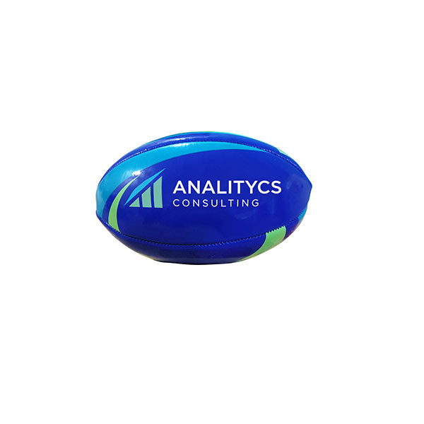 Mini Size Promotional Rugby Ball – Spot Colour