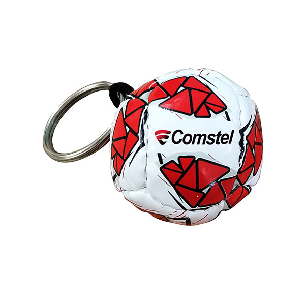 PVC Mini Football Key Ring – Full Colour