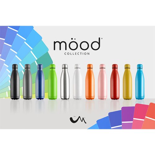 Mood Vacuum Bottle – Powder Coated – 1 Colour