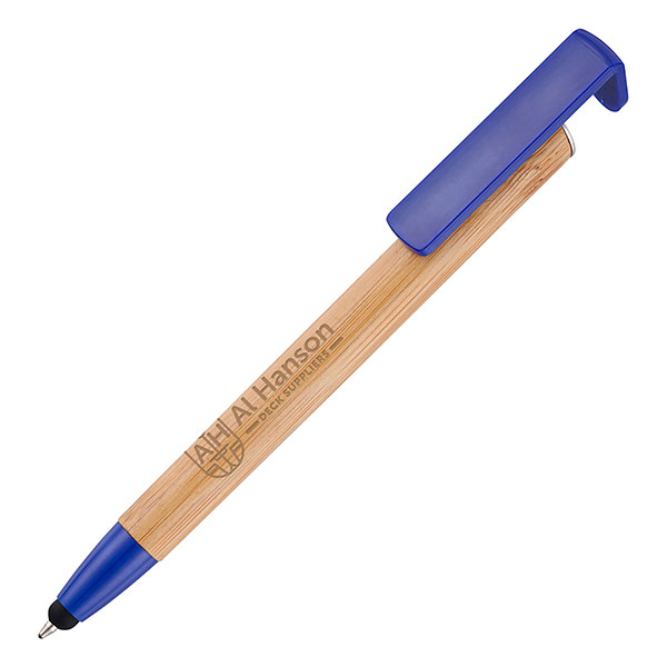 Autograph Bamboo Phone Up Ballpen – Engraved