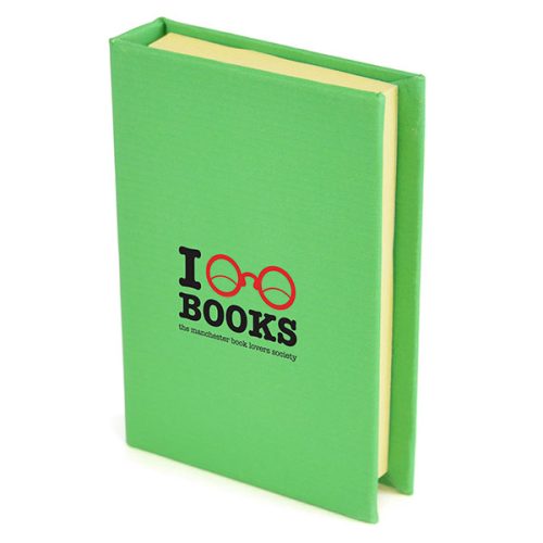 Small Hard Back Sticky Notebook – 1 Colour