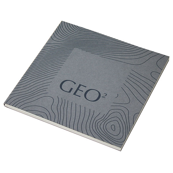 Geo Stone Paper Notebook – Spot Colour