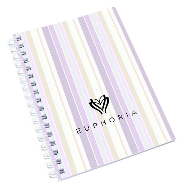 A6 Wiro Smart Card Cover Notepad – Full Colour