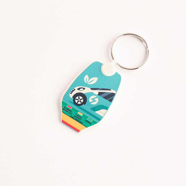 Tyre Gauge Keyring