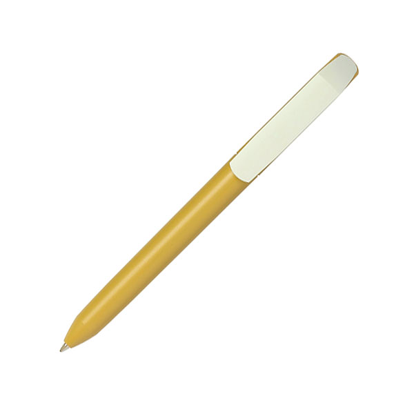 Flow Pure Extra White Clip Ballpen – Full Colour