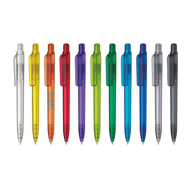 Kind rPET Frost Ballpen – Spot Colour