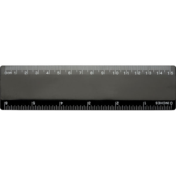 BG 6 Inch Ruler – Spot Colour