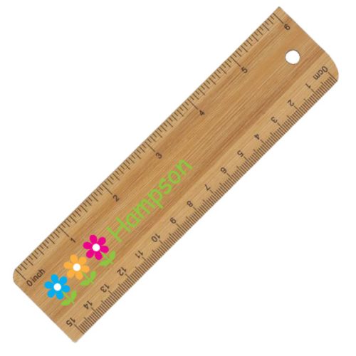 Bamboo Ruler 15cm – 1 Colour