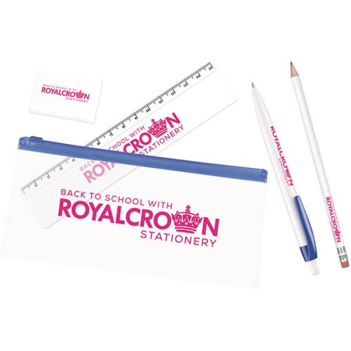 Transparent Pencil Case Kit