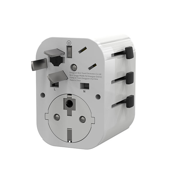 Universal Travel Adaptor – Full Colour