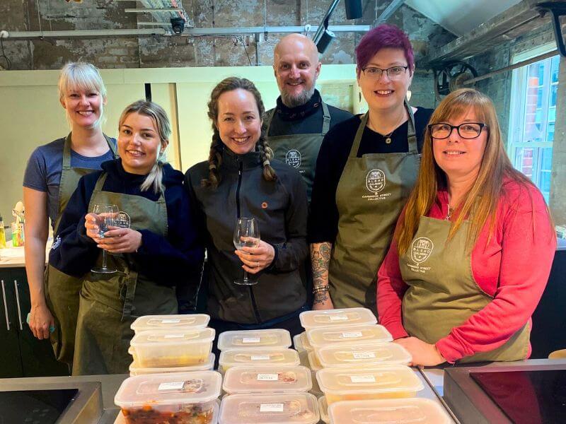 Steel City’s Volunteer Day at Blend Culinary Foundation