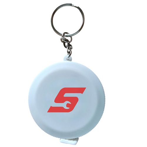 Slimmers/Tailors Measuring Tape Key Ring – Full Colour