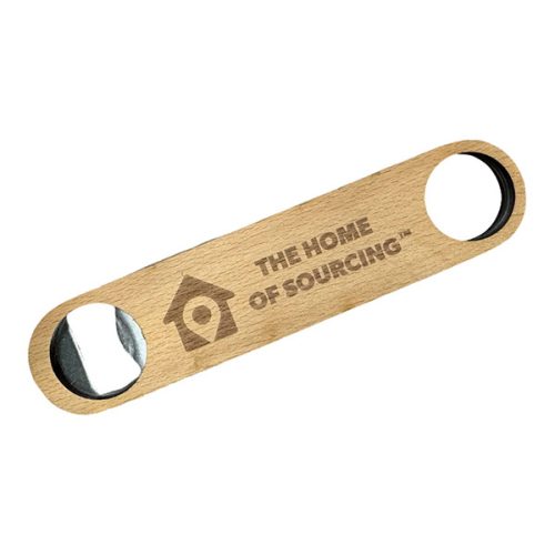 Wooden Bar Blade Bottle Opener – Engraved