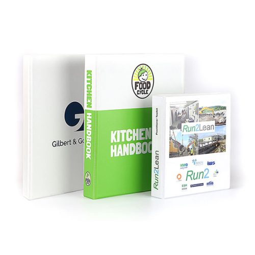 A4 2 Ring Binder PVC – Full Colour